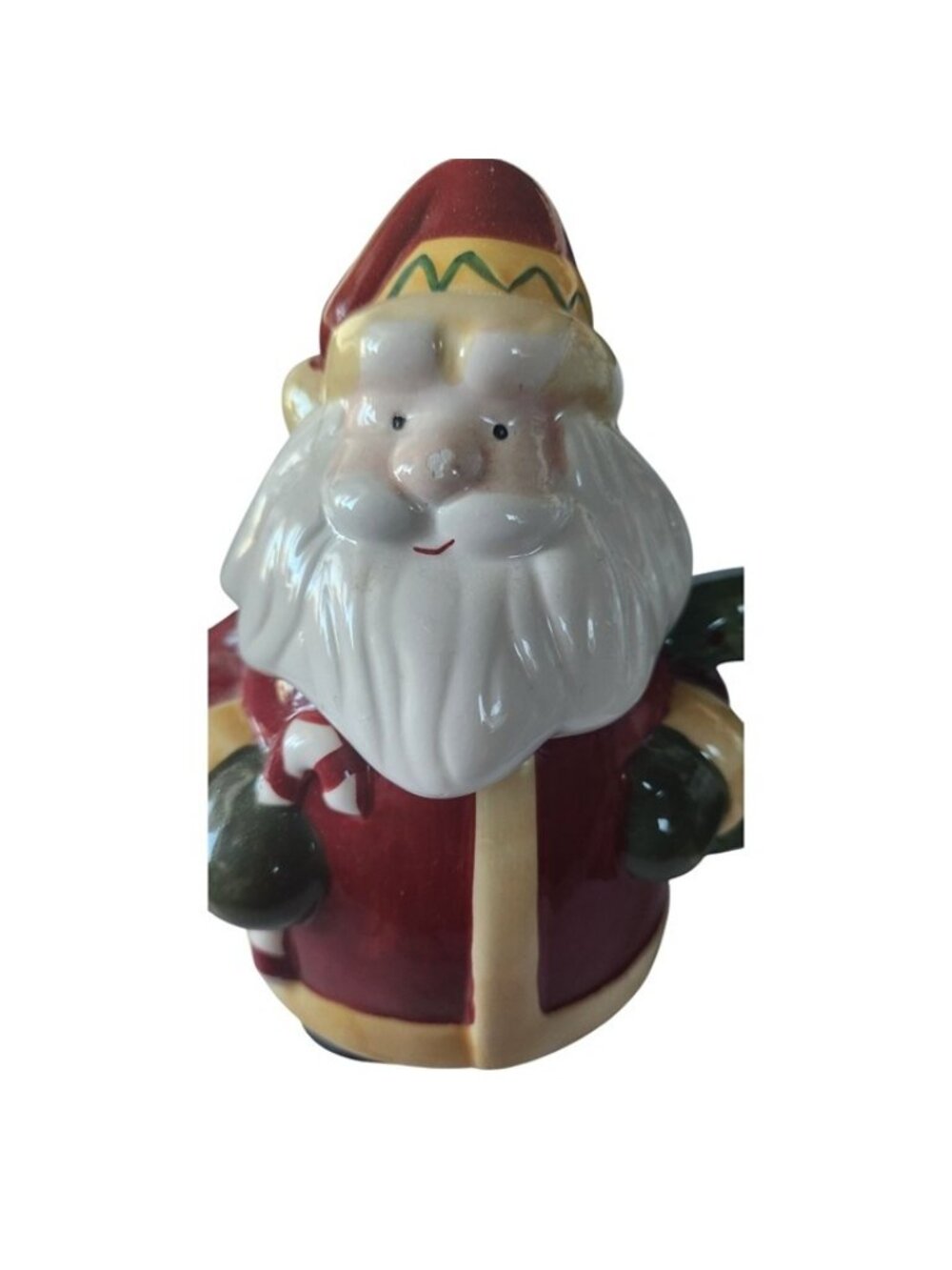 Mug Vintage Ceramic Santa Claus Holiday Mug With Handle 6 x 5